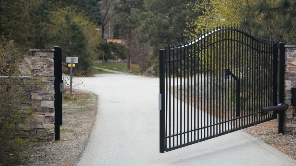 Why get a driveway gate - Single swing gate